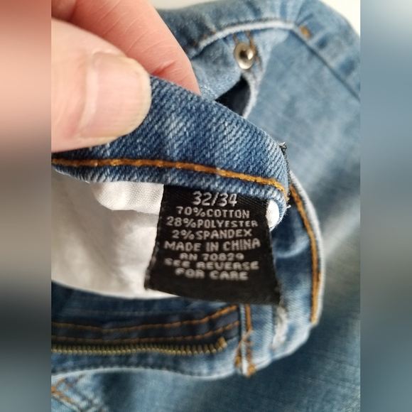 CJ Black Premium Jean's Distressed Skinny Flex Size 32/34 - Picture 15 of 15